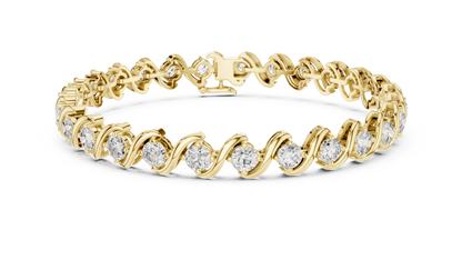 Crownlink Diamond Bracelet