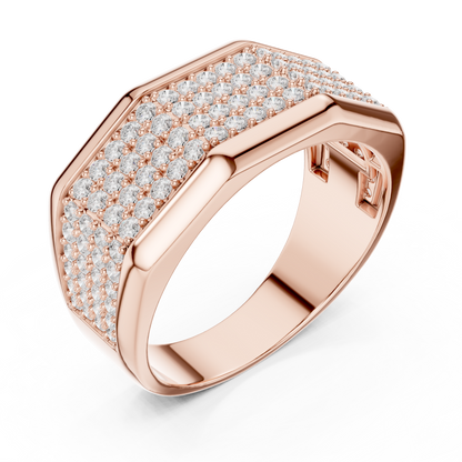 Shadow Forge Mens Diamond Ring