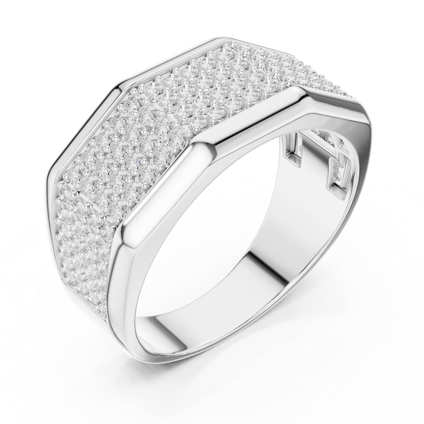Shadow Forge Mens Diamond Ring