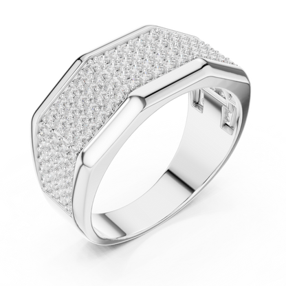 Shadow Forge Mens Diamond Ring