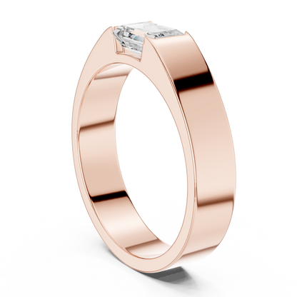 Ember Bond Mens Solitaire Ring