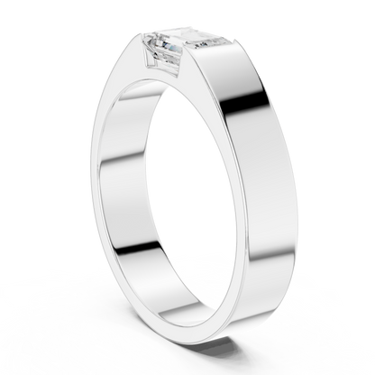 Ember Bond Mens Solitaire Ring