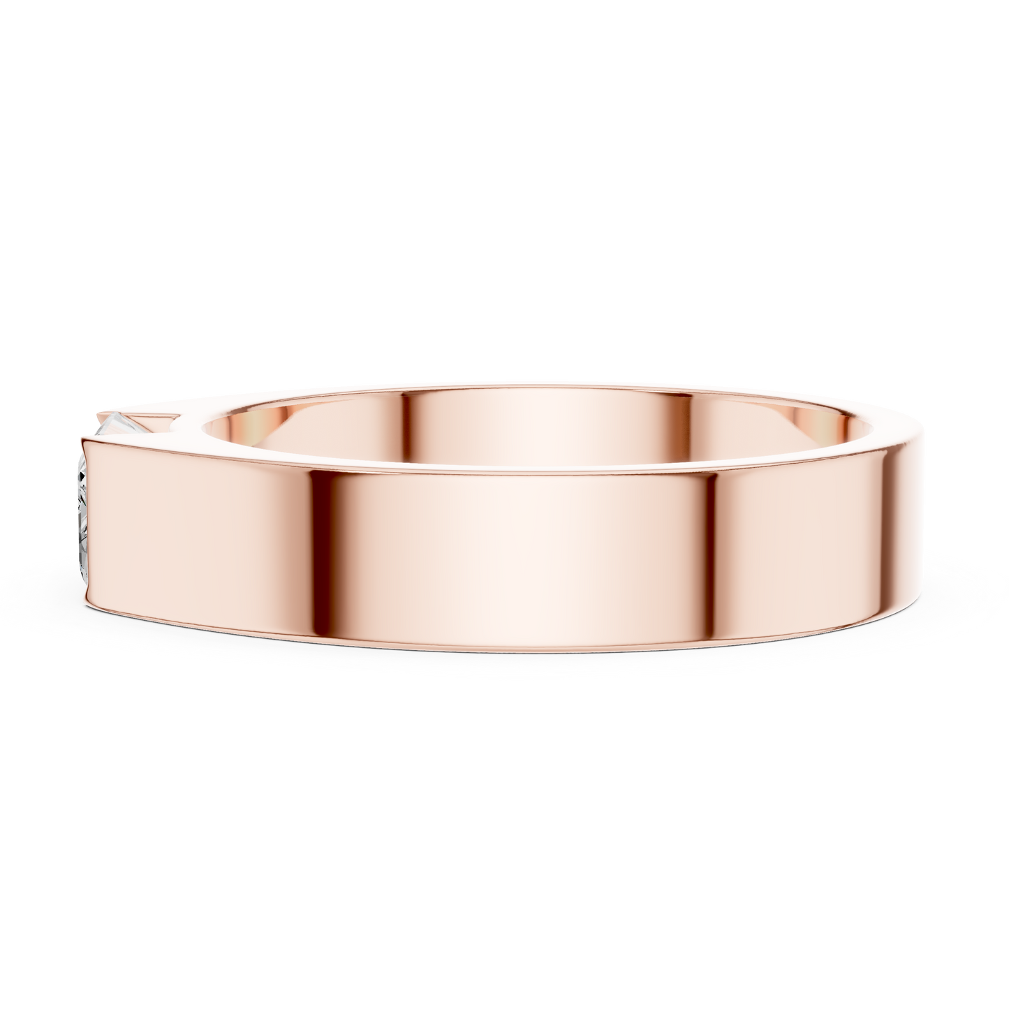 Aether Solitaire Ring for Men