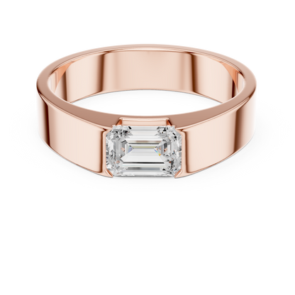 Ember Bond Mens Solitaire Ring
