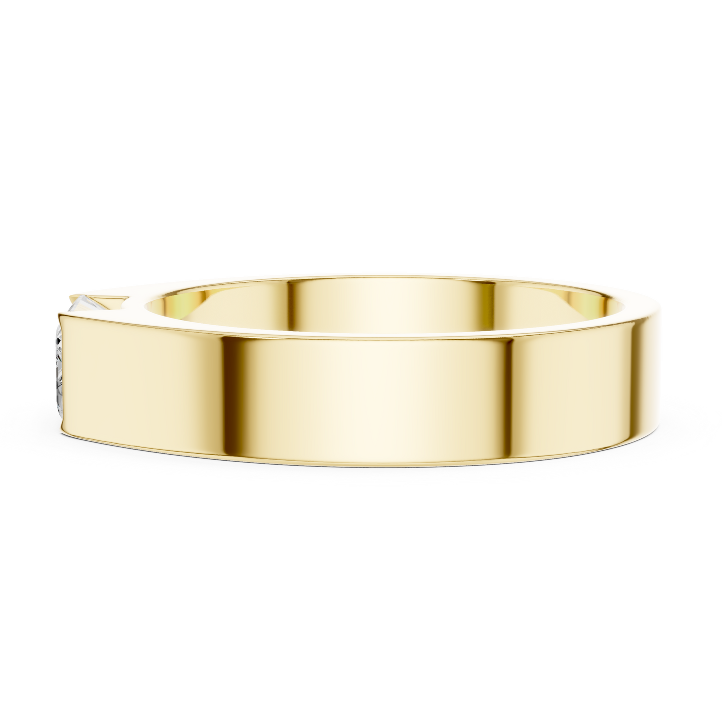 Aether Solitaire Ring for Men