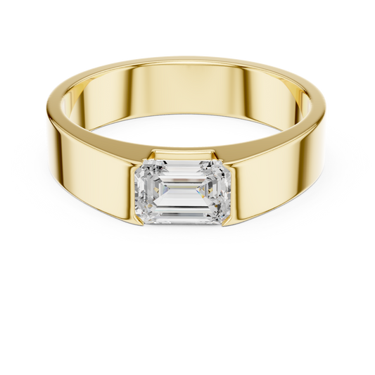 Ember Bond Mens Solitaire Ring