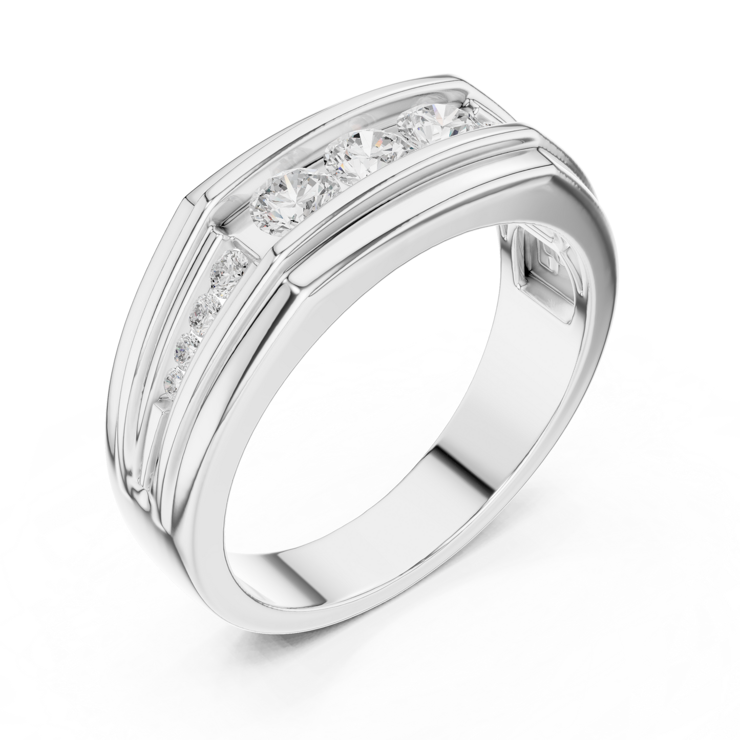 The Monarch Band Diamond Ring for Men