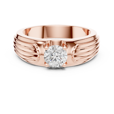 Rogue Solitaire Ring for Men