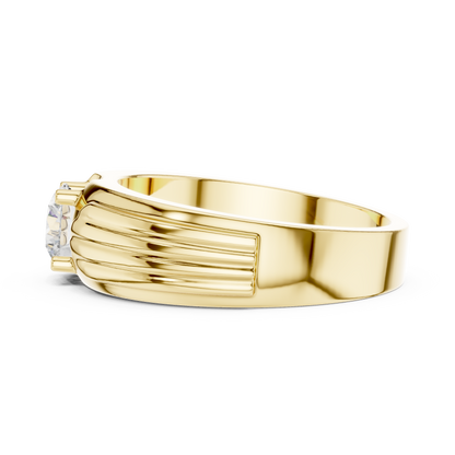 Rogue Solitaire Ring for Men