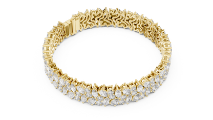 Dominion Wrap Diamond Bracelet