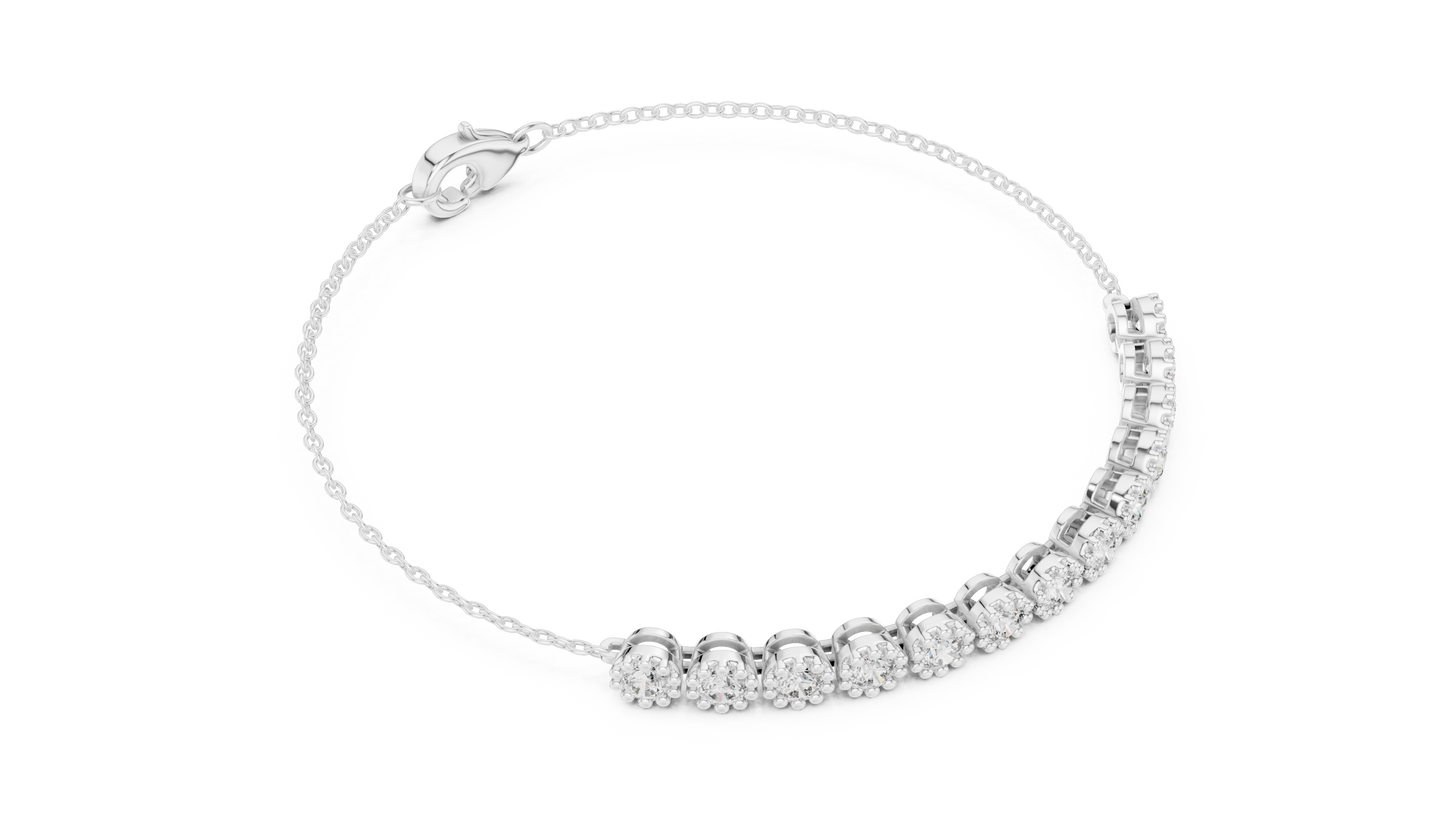 Tiara Diamond Bracelet