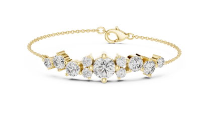 Celestial Grace Diamond Bracelet