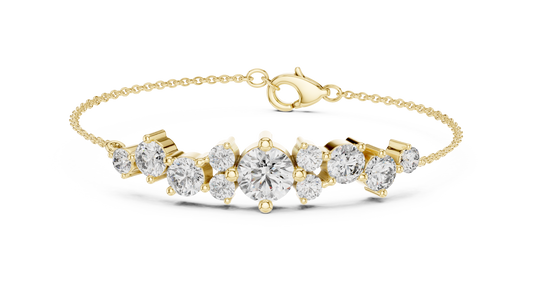 Celestial Grace Diamond Bracelet