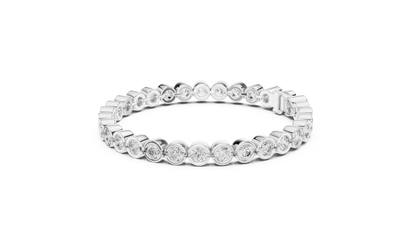 Imperial Bloom Tennis Diamond Bracelet