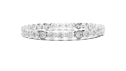 Imperial Bloom Tennis Diamond Bracelet