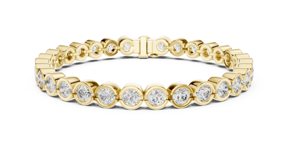 Imperial Bloom Tennis Diamond Bracelet