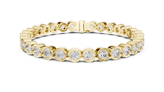 Imperial Bloom Tennis Diamond Bracelet