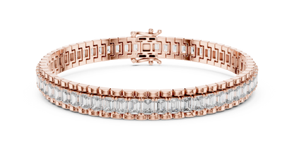 Gilded Aura Diamond Bracelet