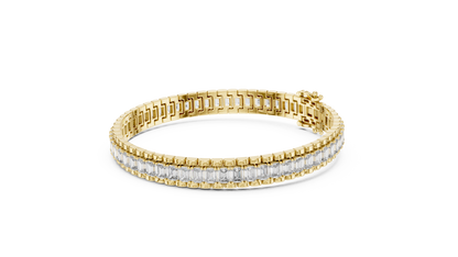 Gilded Aura Diamond Bracelet