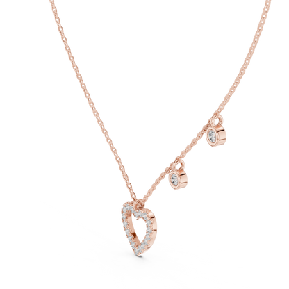 Sinuous Luxe Diamond Necklace