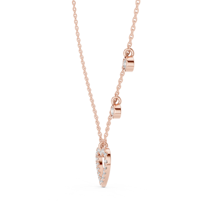 Sinuous Luxe Diamond Necklace