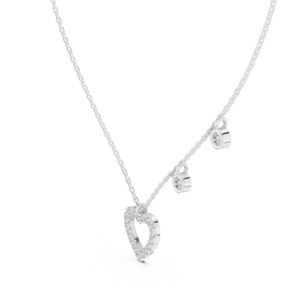 Sinuous Luxe Diamond Necklace