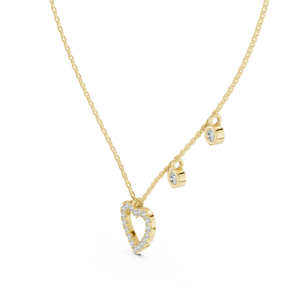 Sinuous Luxe Diamond Necklace