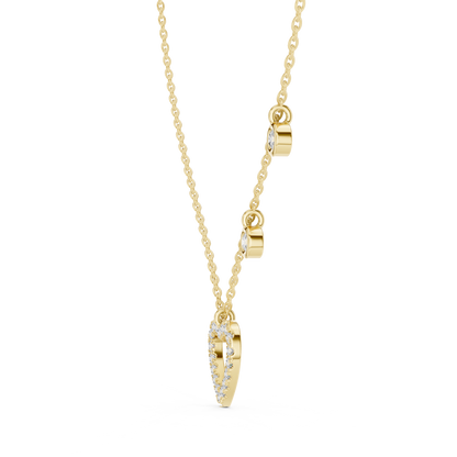Sinuous Luxe Diamond Necklace