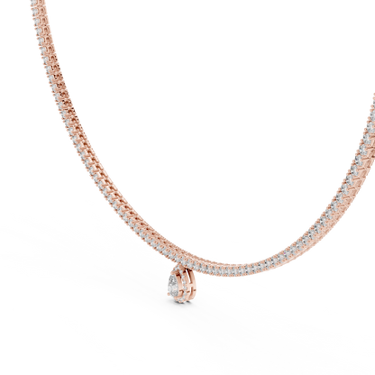 Crown Radiance Diamond Necklace
