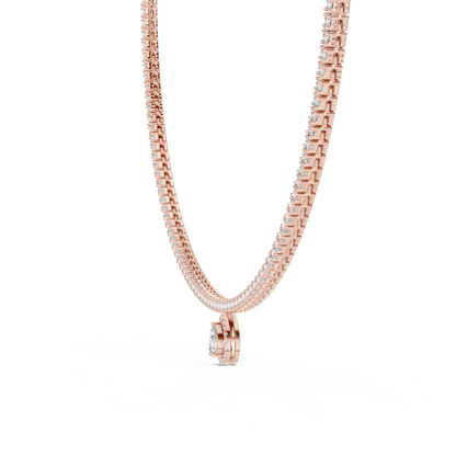 Crown Radiance Diamond Necklace