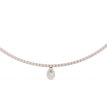 Crown Radiance Diamond Necklace