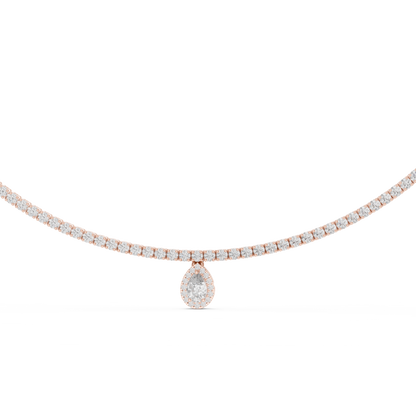 Crown Radiance Diamond Necklace