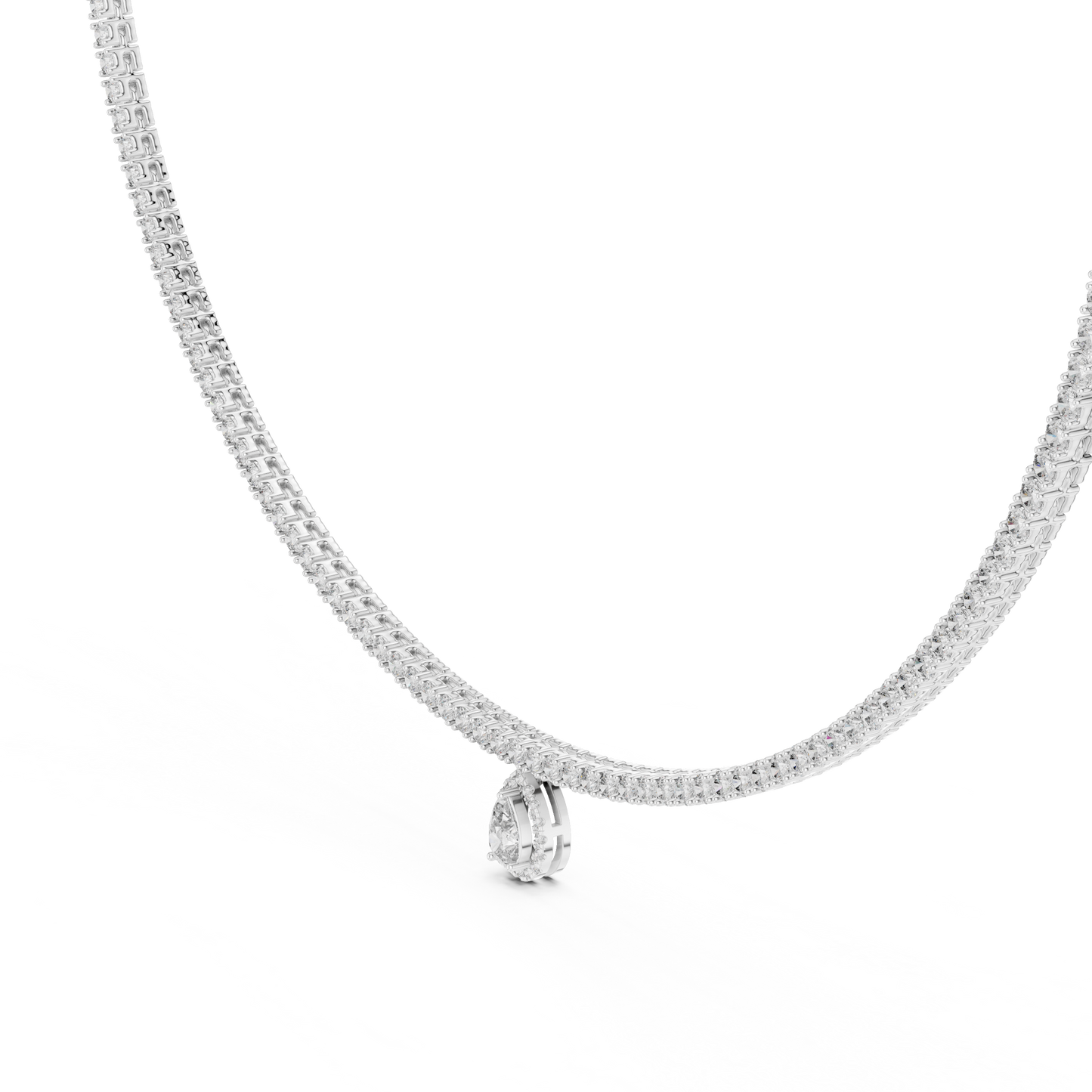 Crown Radiance Diamond Necklace