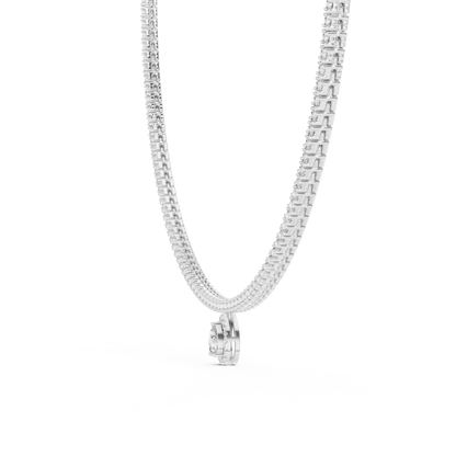 Crown Radiance Diamond Necklace