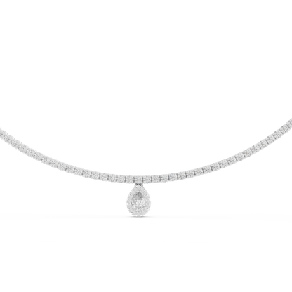 Crown Radiance Diamond Necklace