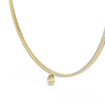 Crown Radiance Diamond Necklace