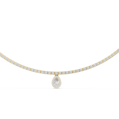 Crown Radiance Diamond Necklace