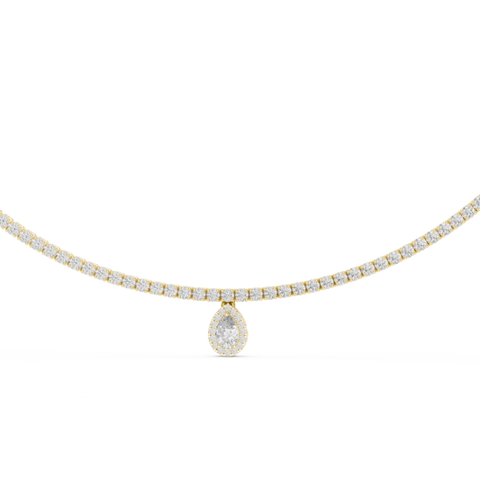 Crown Radiance Diamond Necklace