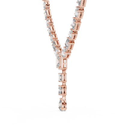 The Imperial Arc Diamond Necklace