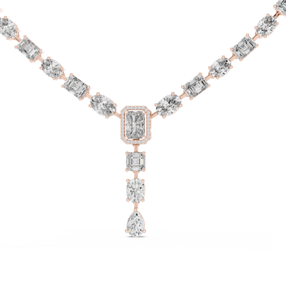The Imperial Arc Diamond Necklace