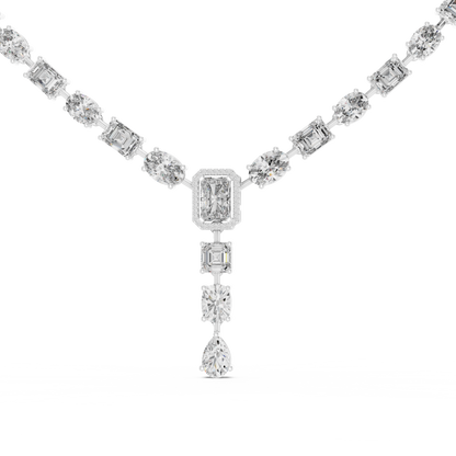 The Imperial Arc Diamond Necklace