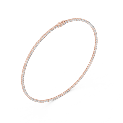 Celestial Lace Tennis Diamond Necklace