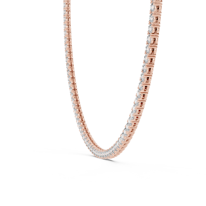 Celestial Lace Tennis Diamond Necklace