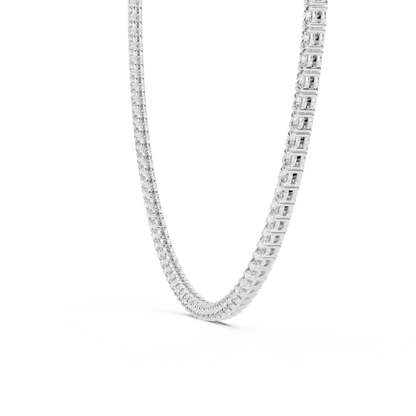 Celestial Lace Tennis Diamond Necklace