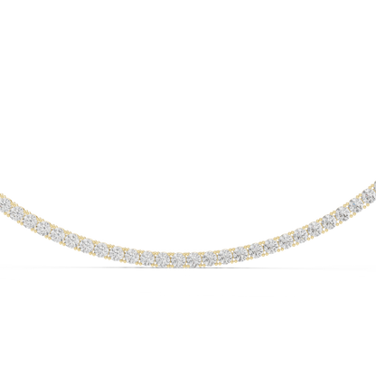 Celestial Lace Tennis Diamond Necklace