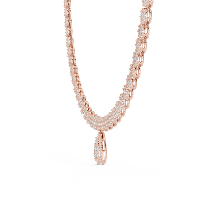 Twilight Gleam Diamond Necklace