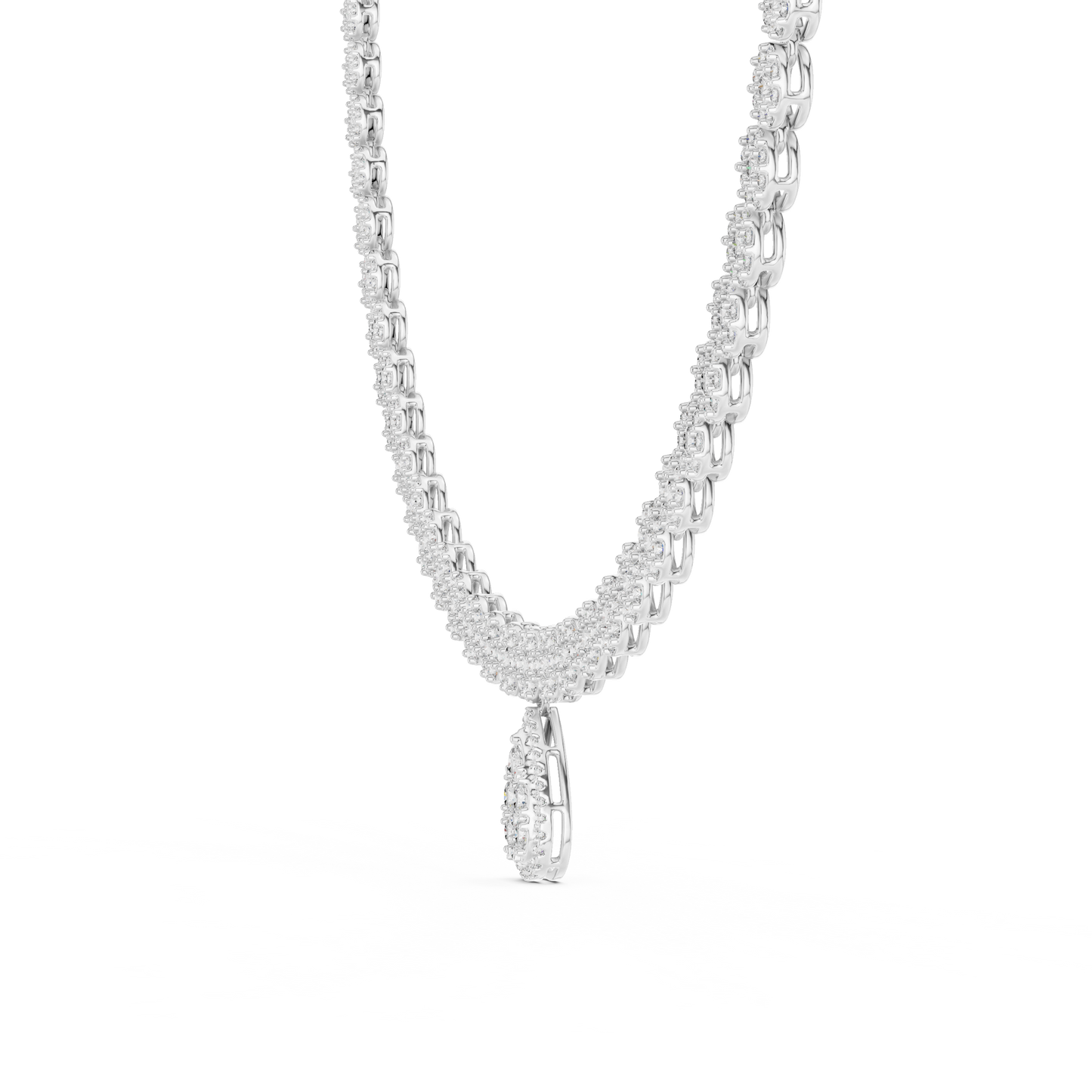 Twilight Gleam Diamond Necklace