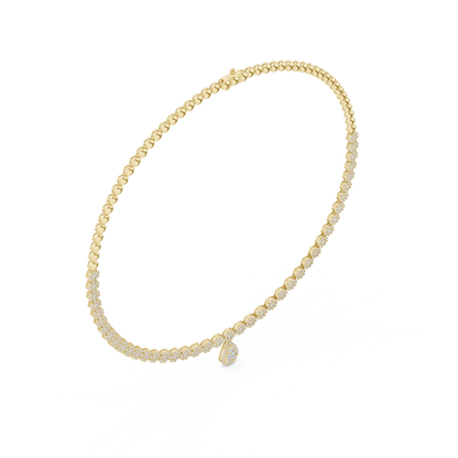 Twilight Gleam Diamond Necklace