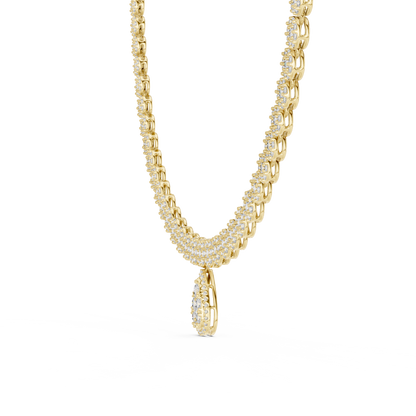 Twilight Gleam Diamond Necklace