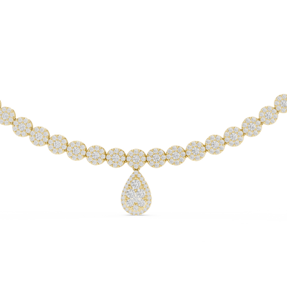 Twilight Gleam Diamond Necklace